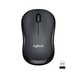 Ratón Inalámbrico Logitech Silent M220/ Hasta 1000 DPI/ Gris Marengo