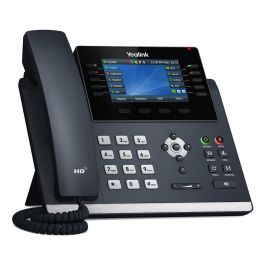 Yealink SIP-T46U Teléfono VoIP IP con Pantalla LCD de 4.3" y Conectividad Gigabit Ethernet, WiFi y Bluetooth Color Gris Precio: 163.50000007. SKU: B1E8RGHBG6