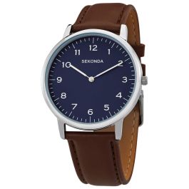 Sekonda, Reloj de cuarzo con correa de cuero, 1347,84, Para hombres Precio: 56.78999964. SKU: B1822LDNSC