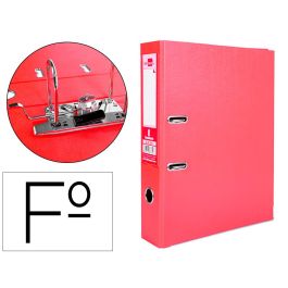 Archivador De Palanca Liderpapel Folio Documenta Forrado Pvc Con Rado Lomo 75 mm Rojo Compresor Metalico 6 unidades Precio: 12.94999959. SKU: B18WGKG254