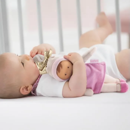 Corolle Doudou Miss Rayas Reves d'Étoiles COR4062013010151 - Muñeco Suave 25cm - Desde el Nacimiento