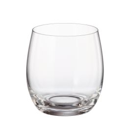 Bohemia Set de 6 Vasos de Cristal, Colección Clara, 410 cc (4 Cajas)