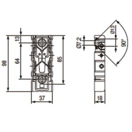 Hettich Cajetin Unifix Cincado con Amortiguador