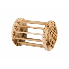 Comedero Trixie Madera Ø 15 × 19 CM Heno Comedero Trixie Madera Ø 15 × 19 CM Heno