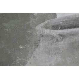 DKD Home Decor Cuadro Oriental con Jarrones Gris y Negro 120 x 90 cm (2 Unidades) en Lienzo y PS