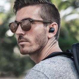 JLab JBuds Air Auriculares In-Ear True Wireless (TWS) con Bluetooth 5.0 para Música Negro