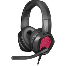 Mars Gaming MH320 Auriculares Gaming con Micrófono, Iluminación RGB Flow, Cancelación de Ruido, Jack 3.5mm, Multiplataforma, Negros