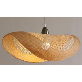 DKD Home Decor Lámpara de Techo Balines Marrón Bambú 70 x 34 x 20 cm Precio: 86.58999943. SKU: S3020601