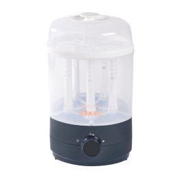 Beaba Steril 'n' dry BEA1728518839945 - Secador y Esterilizador 2 en 1 para Biberones y Accesorios - Azul Noche