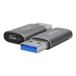 Adaptador USB Trust 25573 Gris (2 Unidades) Precio: 18.49999976. SKU: B1GE4AT7EE