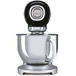 SMEG Robot de cocina 50s Style SMF02BLEU, Batidora Amasadora Multifunción, Negro