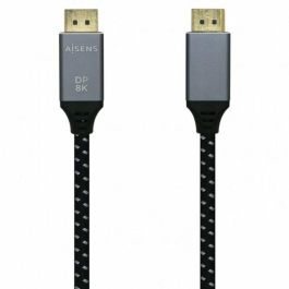 AISENS - CABLE DISPLAYPORT V1.4 8K@60HZ, DP/M-DP/M, GRIS/NEGRO, 2.0M Precio: 5.94999955. SKU: B1BW5KGBLB