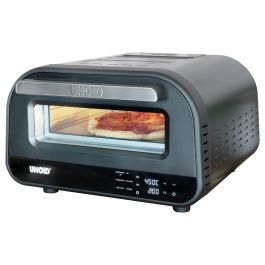 UNOLD 68815 Don Luigi Horno de Pizza Eléctrico, Piedra de Cocción 32x32 cm, 1700W, Temperatura hasta 450°C, Negro, Incluye Utensilio de Madera Precio: 286.5000006. SKU: B1BRMAGSPA