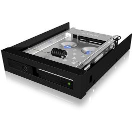 ICY BOX IB-2217ASTS Marco Antivibración 2.5" SSD/HDD a 3.5" Bahía, Sin Bandeja, SATA 6Gbit/s Hot-Swap