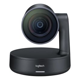 Logitech 960-001224 Sistema de Videoconferencia, 4K Ultra HD, Zoom 15x, Campo de Visión 90°, Kit para Videoconferencias