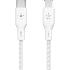 Cable USB Belkin CAB014BT3MWH Blanco Multicolor 3 m Precio: 34.78999986. SKU: B12V89PMXD