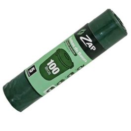 ZAP 320391 Rollo 5 Unidades Bolsa Basura Verde Especial Jardineria 100 Litros Precio: 8.49999953. SKU: B1C8DXMCGY