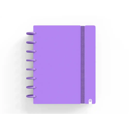 Carchivo Cuaderno Ingeniox Foam A5 80 Hojas Rayado Horizontal Violeta