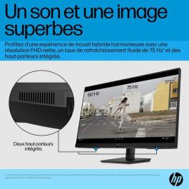 HP P27h G5 Monitor FHD 27 pulgadas (68.6 cm) con Audio Integrado, Pantalla Nítida, para Oficina y Teletrabajo, Maximiza Productividad
