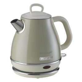 Ariete 2868/03 Hervidor Vintage Beige 1 Litro con Filtro de Metal y Auto Apagado