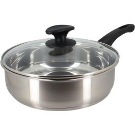 Sartén - MENASTYL - 6020248 - Acero inoxidable - 28 cm - Apta para todo tipo de fuegos, incluida inducción