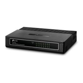 TP-Link TL-SF1016D Switch No Administrado Fast Ethernet 16 Puertos (10/100) Negro