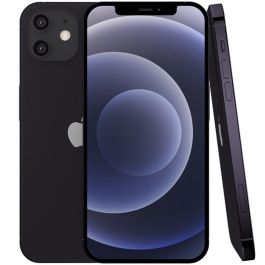 Apple iPhone 12 256GB Negro Reacondicionado - Pantalla Super Retina XDR, Chip A14 Bionic, Resistencia al Agua IP68