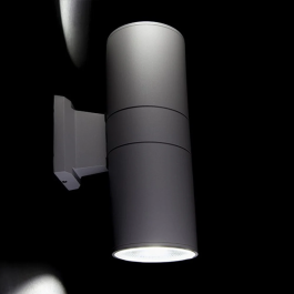 HO Aplique LED Exterior 30W 2246Lm 2700K Violet IP65 40.000H [HO-COBWALL-2X15-WW]