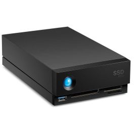 LaCie 1big Dock SSD Pro 4TB Thunderbolt 3 NVMe USB 3.1 para MAC & PC - Gris