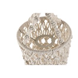 Pantalla de Lámpara Home ESPRIT Macramé Urbano 30 x 30 x 30 cm Pantalla de Lámpara Home ESPRIT Macramé Urbano 30 x 30 x 30 cm