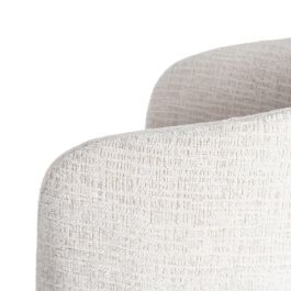 Silla Crema Tejido-Metal Salón 61 X 56 X 77,50 cm