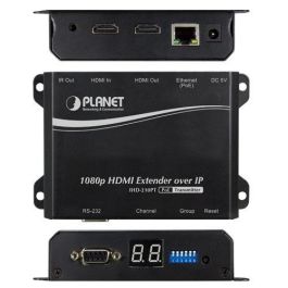 Planet IHD-210PT Extensor HDMI Transmisor sobre IP con PoE para Distribución de Video Full HD 1080p, IR y RS232