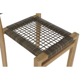 Mesa Terraza Y Jardin DKD Home Decor Natural Marron 90 x 75 x 150 cm Set de 5 Mesa Terraza Y Jardin DKD Home Decor Natural Marron 90 x 75 x 150 cm Set de 5