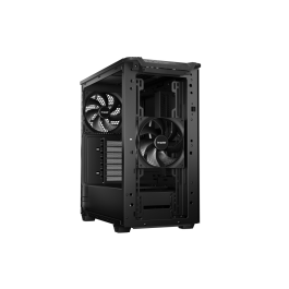 be quiet! PURE BASE 501 Caja PC Midi Tower Airflow con Ventana Vidrio Templado Negra ATX USB 3.2 Gen 2