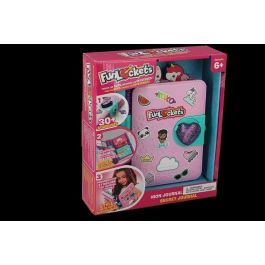 Diset Diario Secreto Funlockets para Personalizar: Escribe tus Secretos, Incluye Llavero Unicornio y +30 Sorpresas | +6 Años