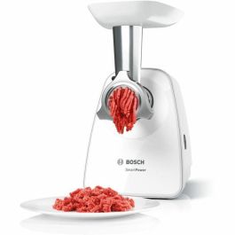 Picadora de carne SmartPower - BOSCH - MFW2510W - 2 rejillas de trituración - Embutidora de salchichas - Blanco Precio: 103.95000011. SKU: B14ETK4MGH