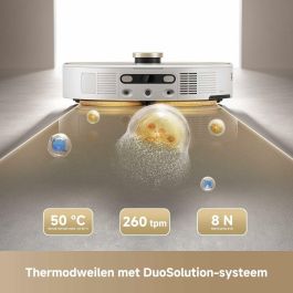Mova MOV6977728943794 Robot Aspirador V50 Ultracompleto - Potencia 24.000 Pa, Limpieza Térmica Suelos DuoSolution