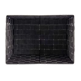 Cesta Kipit A3-6875 Negro Tela 25 x 20 x 35 cm (12 Unidades)