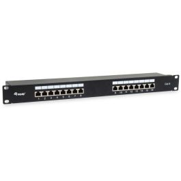 Equip Patchpanel 16x RJ45 Cat6 19" 1HE FTP ISO/IEC Negro Precio: 64.49999985. SKU: B184R9B485