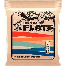 Ernie Ball Cuerdas Eléctrica Entorchado Plano Light Slinky 11-50