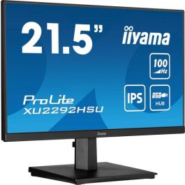 iiyama Monitor XU2292HSU-B6 21.5" Full HD IPS 1920x1080 HDMI DP USB Negro Mate 4ms 100Hz