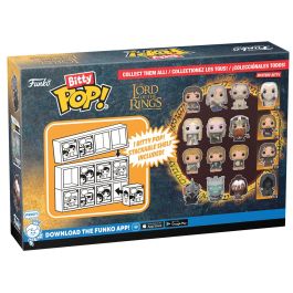 Funko El Señor de los Anillos Blister 4 figuras Bitty POP Frodo 2,2cm Coleccionables