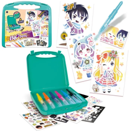 Lansay Blopens Mi Estuche de Manga, Juguete Creativo para Niños a Partir de 5 Años, LAN3181860241301