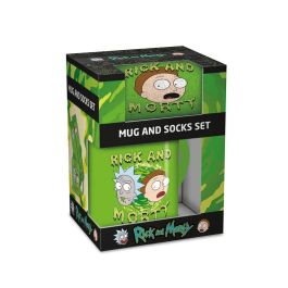 PYRAMID Set Taza y Calcetines Rick & Morty Capacidad 315ml Cerámica Apta Microondas Lavavajillas Talla 36-41 Precio: 11.49999972. SKU: B17MNZ7YDD