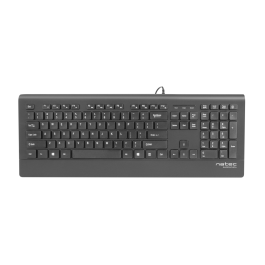 NATEC Barracuda Teclado Universal Alámbrico USB QWERTY Español Negro Completo (100%) con Interruptor de Membrana y 104 Teclas Precio: 13.50000025. SKU: S7805219