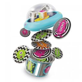 Bizak Crea Tu Marciano Push & Play Juego de Habilidad para Atrapar Marcianos