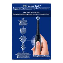 Oral-B Series 2 Night Black/ Forest Green Cepillo Dental Vibratorio con 2 Mango y 2 Cabezales, 3 Modos: Cuidado Diario, Sensible, Súper Sensible