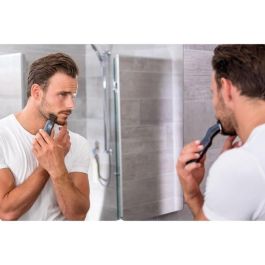 Wahl 9918-1416 Cortabarbas Con/Sin Cable Groomsman - Cuchillas de Carbono, 3 Accesorios, 60 Min Inalámbrico Wahl 9918-1416 Cortabarbas Con/Sin Cable Groomsman - Cuchillas de Carbono, 3 Accesorios, 60 Min Inalámbrico