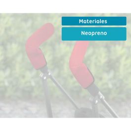 KioKids Protector Manillar Silleta Neopreno Rojo