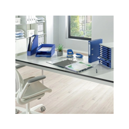 Leitz Archivador de Palanca 180º DIN A4 Maxi Polipropileno Lomo 80 mm Azul